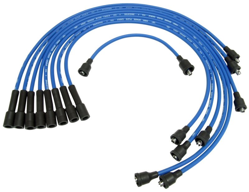 Jeu de câbles de bougies d'allumage NGK Dodge B100 1978-1975