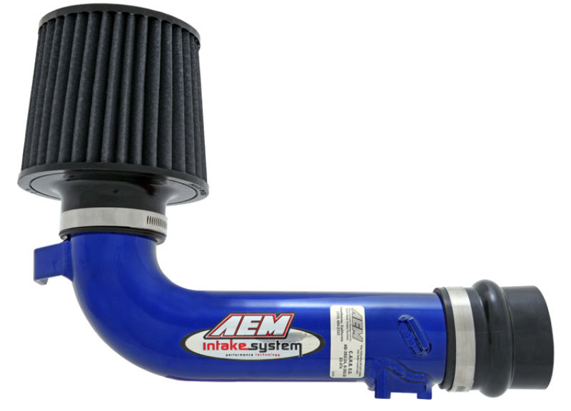 Admission à vérin court bleu AEM 02-06 WRX/STi