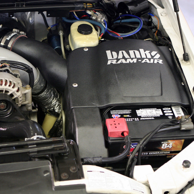 Système d'admission d'air Ram-Air Banks Power 99-03 Ford 7,3 L - Filtre sec