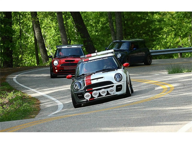 Phares de projecteur Spyder Mini Cooper 02-06 DRL Noir Haut H1 Bas H1 PRO-YD-MC02-DRL-BK