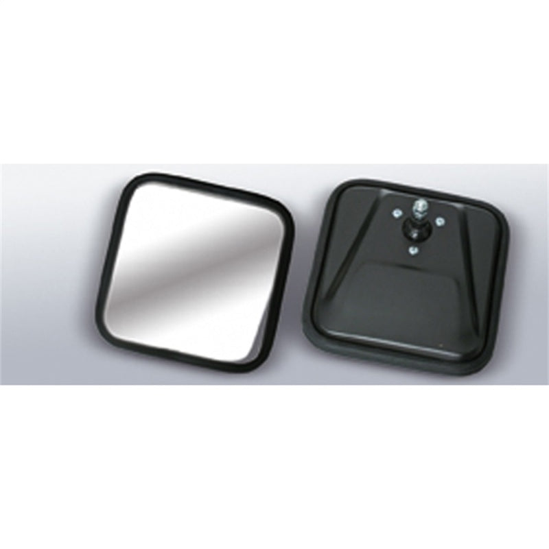 Rétroviseur convexe noir de style CJ pour Jeep CJ Rugged Ridge 55-86