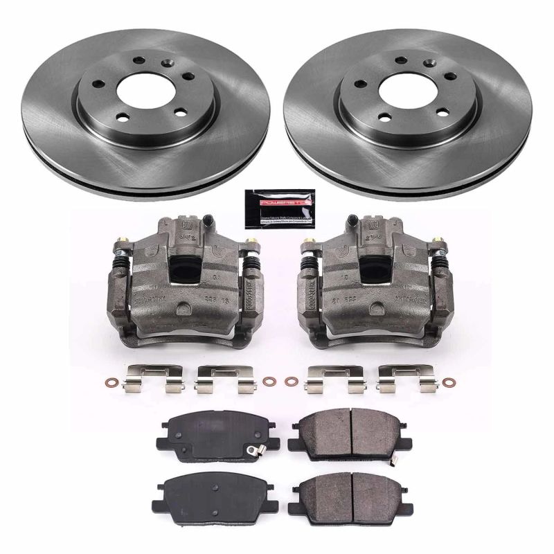 Kit de freins avant Autospecialty Power Stop 18-19 Buick LaCrosse avec étriers