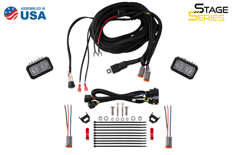 Kit de feux de recul Diode Dynamics 16-21 Toyota Tacoma C1 Sport Stage Series