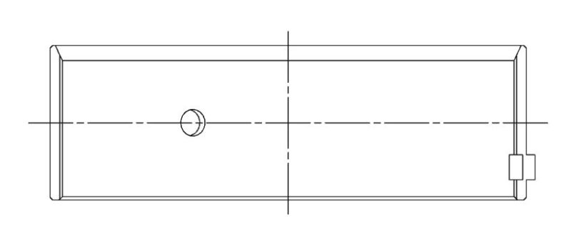 Ensemble de roulements de bielle de course de taille standard ACL Ford Prod V8 255/289/302