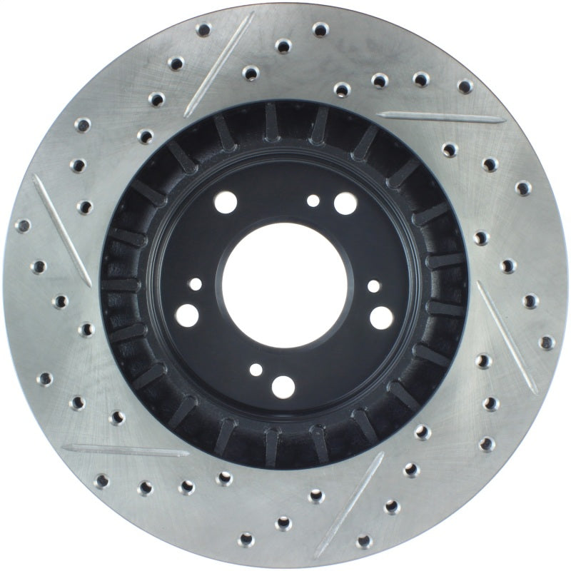 Rotor avant gauche fendu et percé StopTech 00-09 S2000