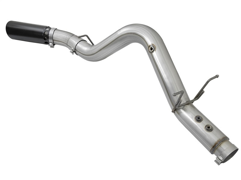 Système d'échappement en acier aluminisé aFe ATLAS 5 pouces DPF-Back pour camions diesel GM 2017 V8 6,6 L (td) L5P