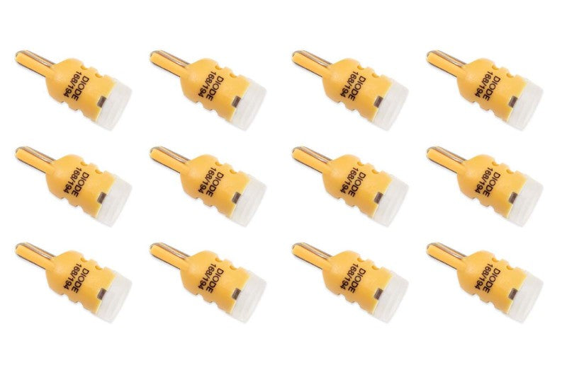 Ampoule LED Diode Dynamics 194 HP3 LED - Ambre Lot de 12