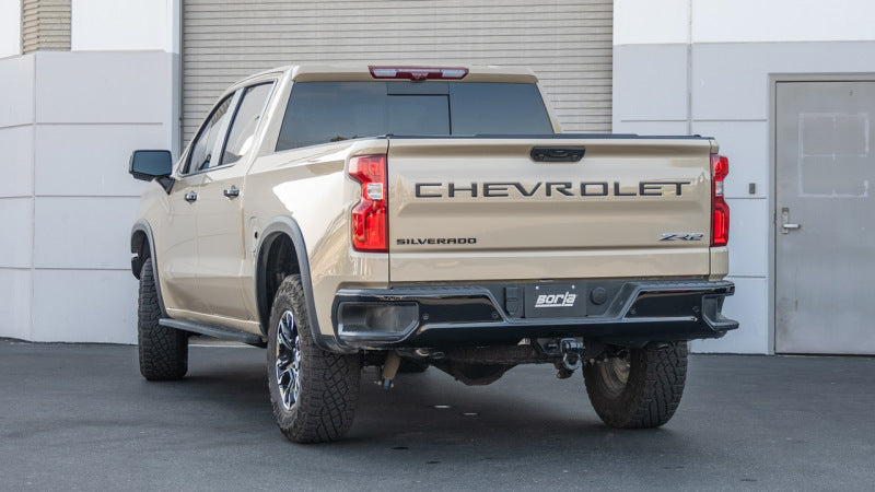 Borla 22-23 Chevrolet Silverado 1500 ZR2 et AT4X 6,2 L CC SB 147,5 po WB S-Type True Dual