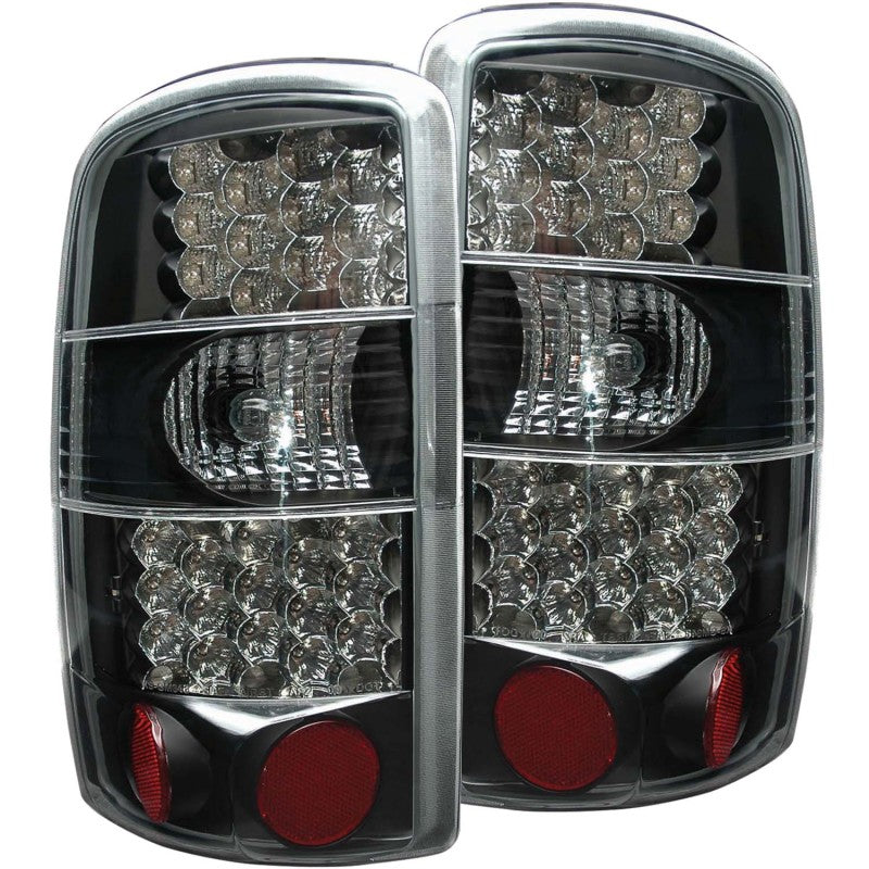 Feux arrière à LED ANZO 2000-2006 Chevrolet Suburban Noir