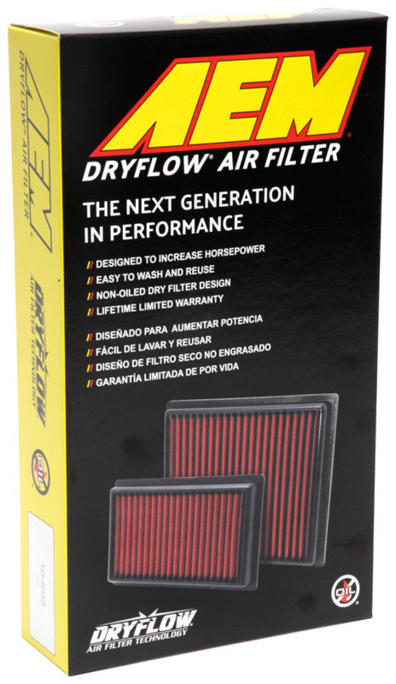 Filtre à air DryFlow AEM 17-20 pour Subaru BRZ 2.0L