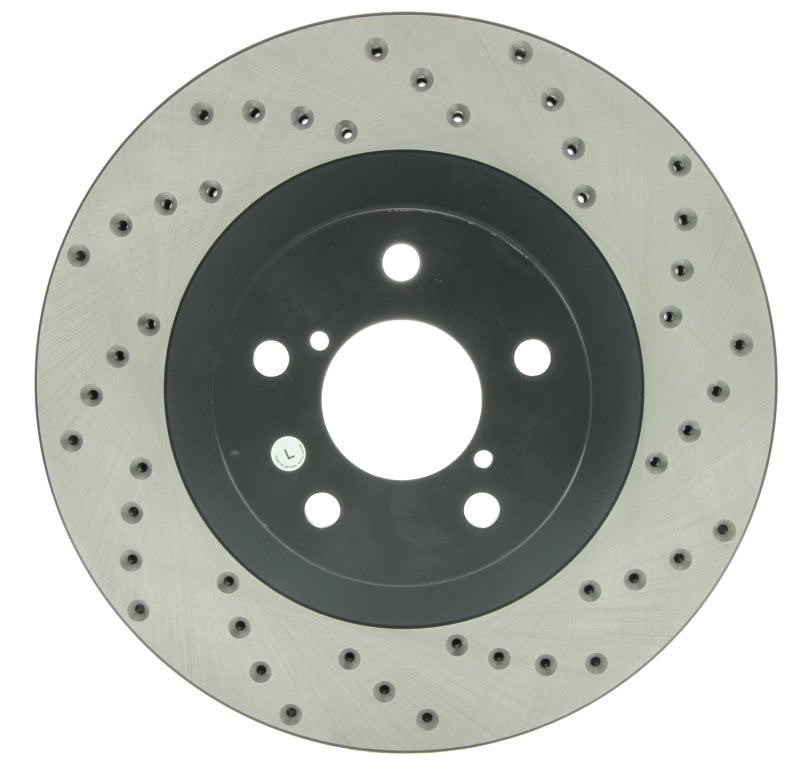 Rotor avant gauche percé StopTech 02-10 WRX