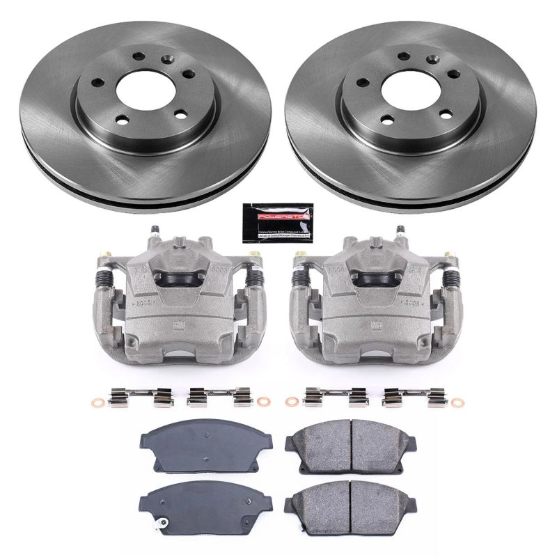 Kit de freins avant Autospecialty Power Stop 12-17 Buick Verano avec étriers