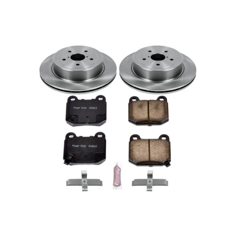 Kit de freins arrière Power Stop Autospecialty pour Subaru Impreza 05-07