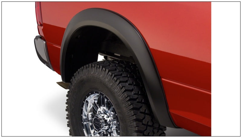 Bushwacker 10-18 Dodge Ram 2500 Fleetside Extend-A-Fender Style Flares 2 pièces - Noir