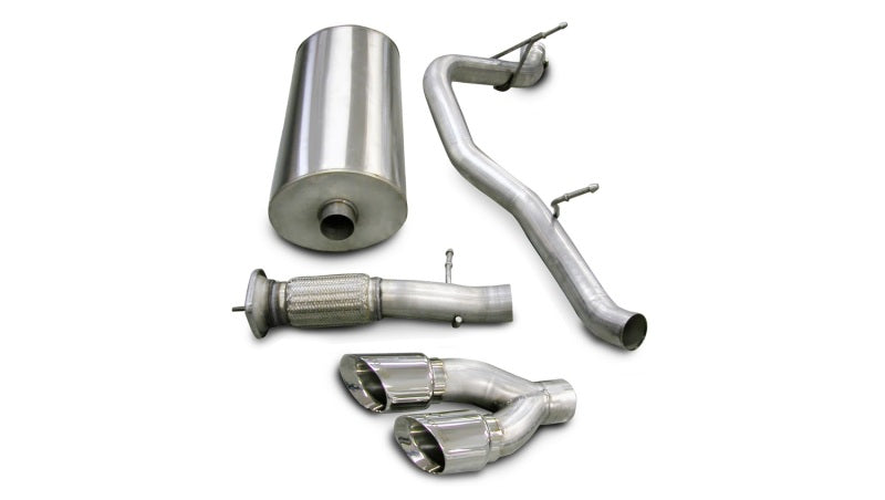 Échappement arrière poli sport pour Cadillac Escalade 6,2 L V8 Corsa 07-10