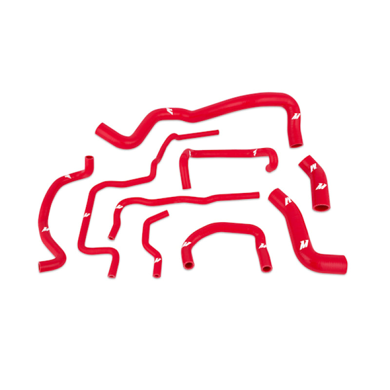 Kit de durites en silicone rouge Mishimoto 99-05 Volkswagen Golf 1.8T