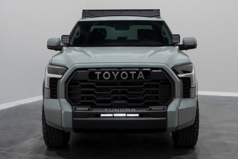 Ensemble de barres lumineuses pour pare-chocs Toyota Tundra Stealth 2022 de Diode Dynamics – Combo ambre