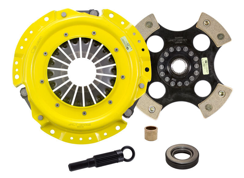 Kit d'embrayage rigide à 4 plaquettes ACT 1991 Nissan 240SX XT/Race