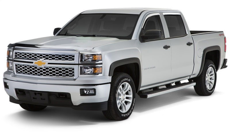 Élargisseurs d'ailes Riderz originaux pour Chevrolet Silverado 1500 Stampede 2014-2018, 4 pièces, lisses