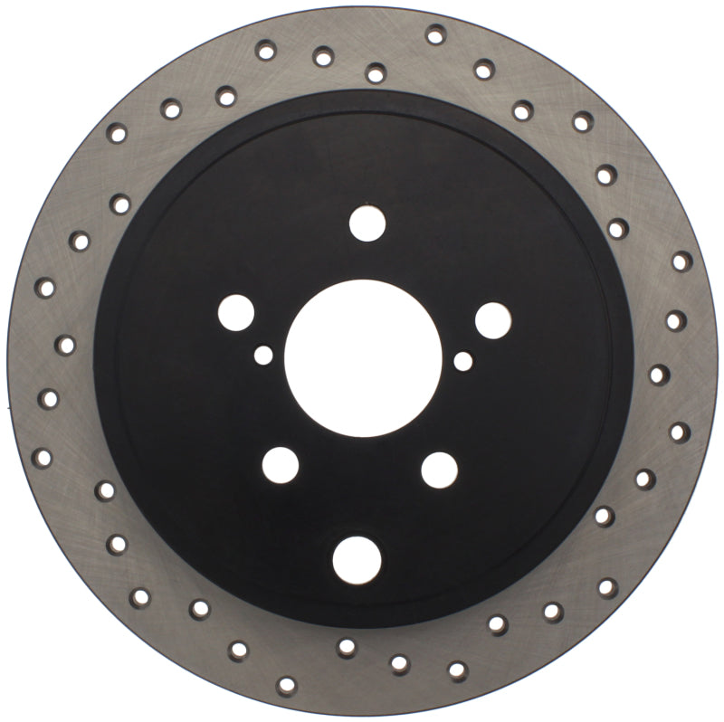 Rotor arrière gauche percé StopTech 08-10 WRX