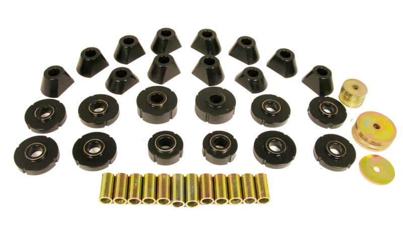 Kit de montage de carrosserie Prothane 67-72 Chevy K10 Blazer - Noir