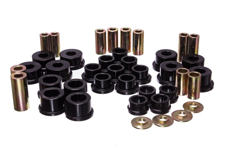 Ensemble de bagues de bras de suspension arrière noires pour Mazda Miata 06-14 Energy Suspension