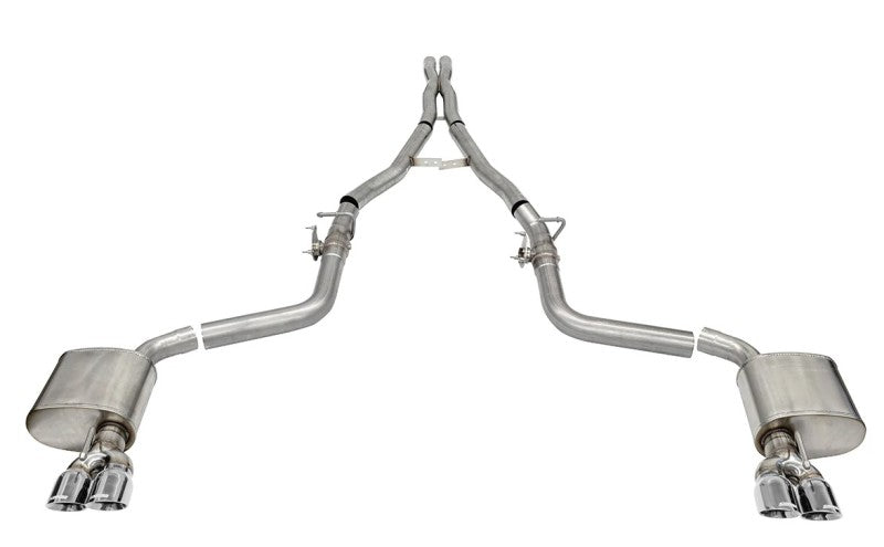 Corsa 15-21 Challenger SRT/Hellcat/Demon/Redeye 2,75 pouces Valved CB DR Exit avec double embouts Pol Pro de 3,5 pouces