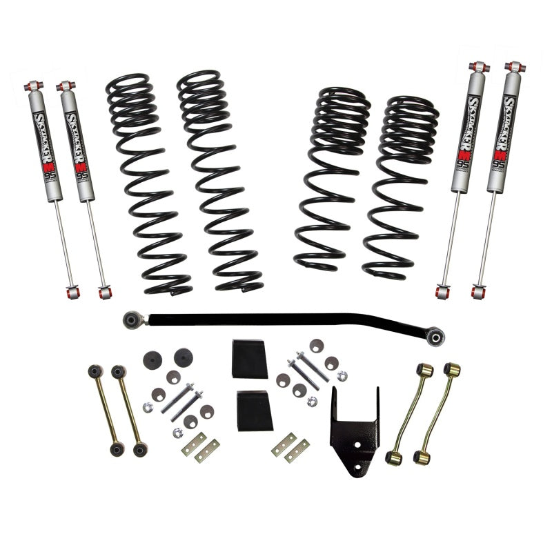 Skyjacker 2020 Jeep JL 4WD Rub Diesel 3,5-4 pouces Kit de suspension à double taux pour longue distance avec amortisseurs mono M95