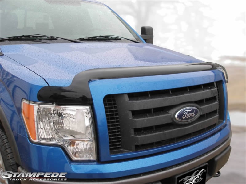 Protecteur de capot Vigilante Premium pour Ford F-150 Stampede 2009-2014, modèle Raptor exclu - Fumée