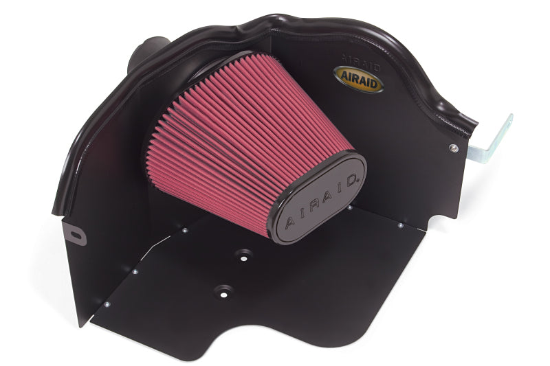 Système d'admission Airaid 05-07 Ford F-250/350 6,8 L V-10 CAD sans tube (huilé/rouge)