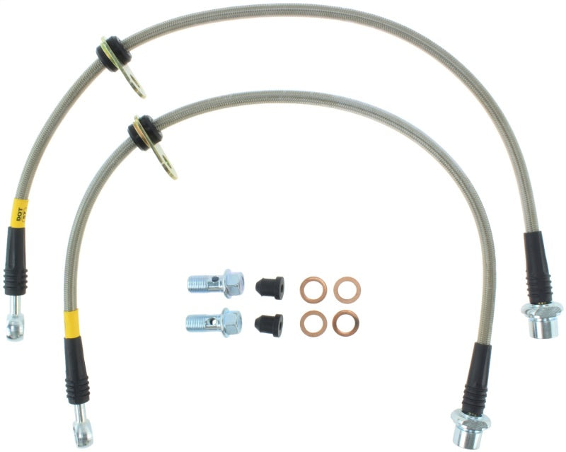 Conduites de frein arrière en acier inoxydable StopTech 92-01 pour Toyota Camry