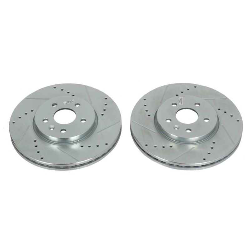 Disques de frein avant Power Stop 13-19 Buick Encore Evolution percés et fendus - Paire