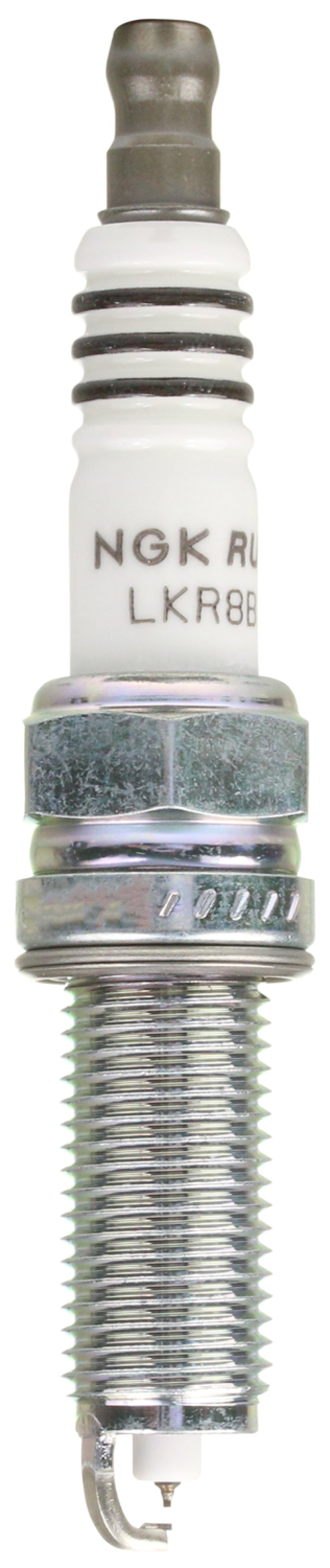 Coffret de 4 bougies d'allumage NGK Ruthenium HX (LKR6BHX-E)