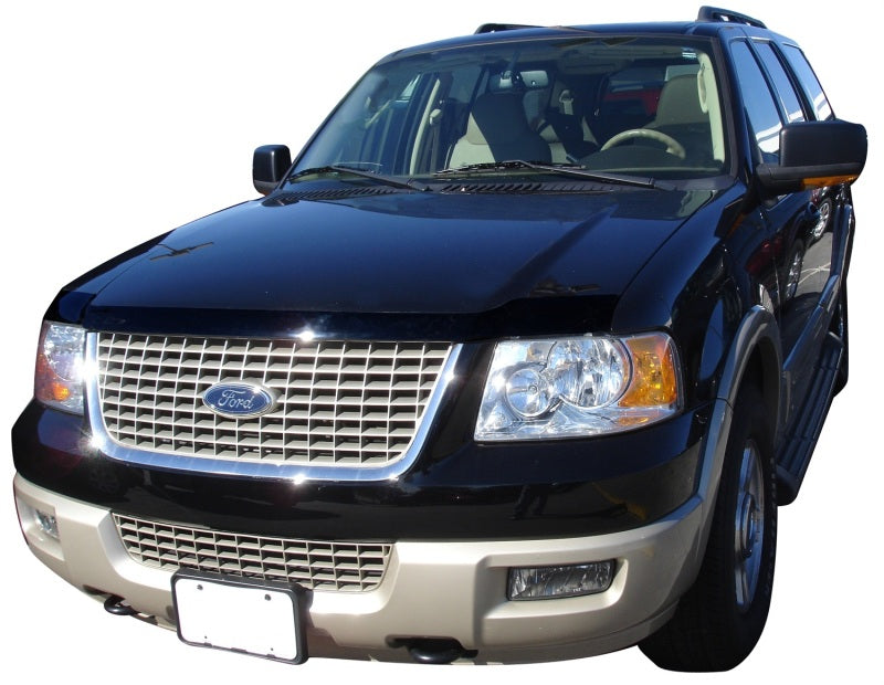 Protection de capot en acrylique à profil bas Aeroskin pour Ford Expedition 03-06 AVS - Fumée