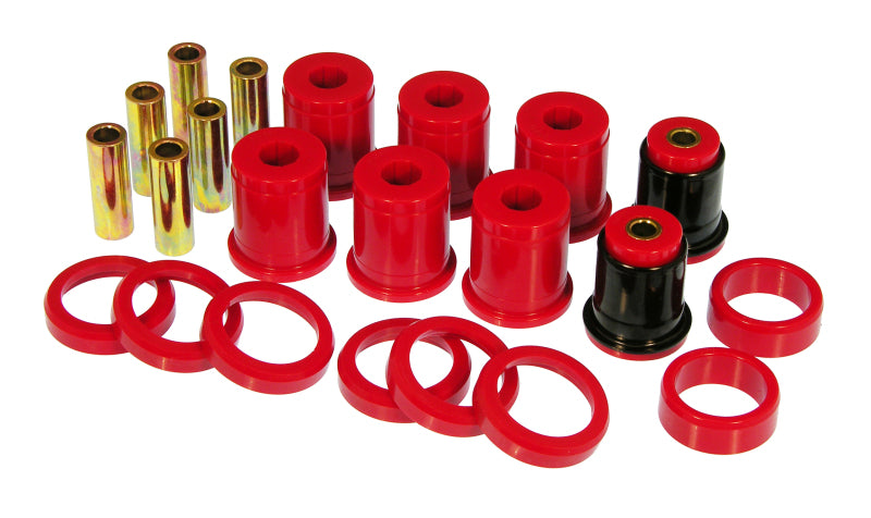 Bagues de bras de suspension arrière pleine grandeur Prothane 71-77 GM - Rouge