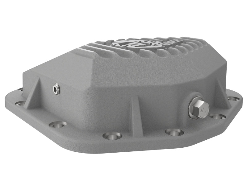 Couvercle de différentiel arrière aFe Power Street Series brut avec ailerons usinés 18-21 Jeep Wrangler JL Dana M200