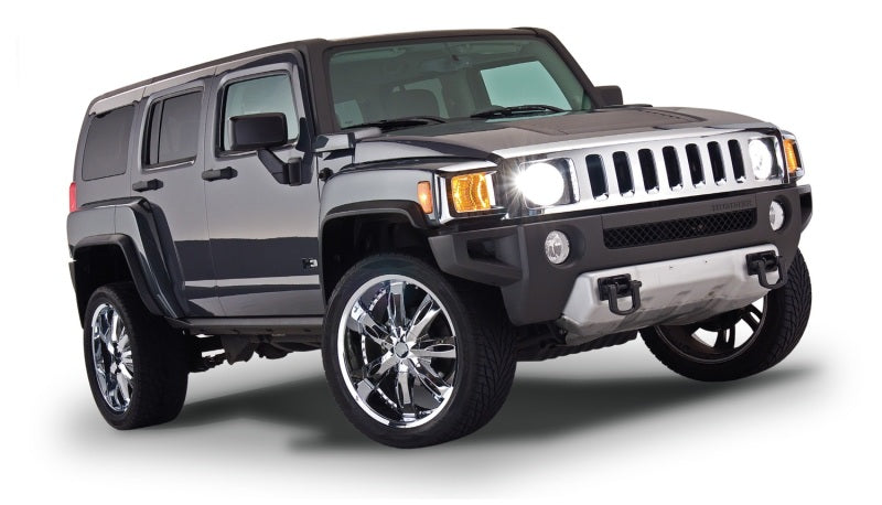 Élargisseurs de pare-chocs Bushwacker 06-10 Hummer H3 de style OE, 4 pièces - Noir