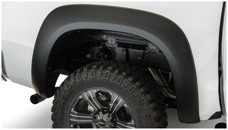 Bushwacker 07-13 Toyota Tundra Fleetside Extend-A-Fender Style Flares 2 pièces - Noir