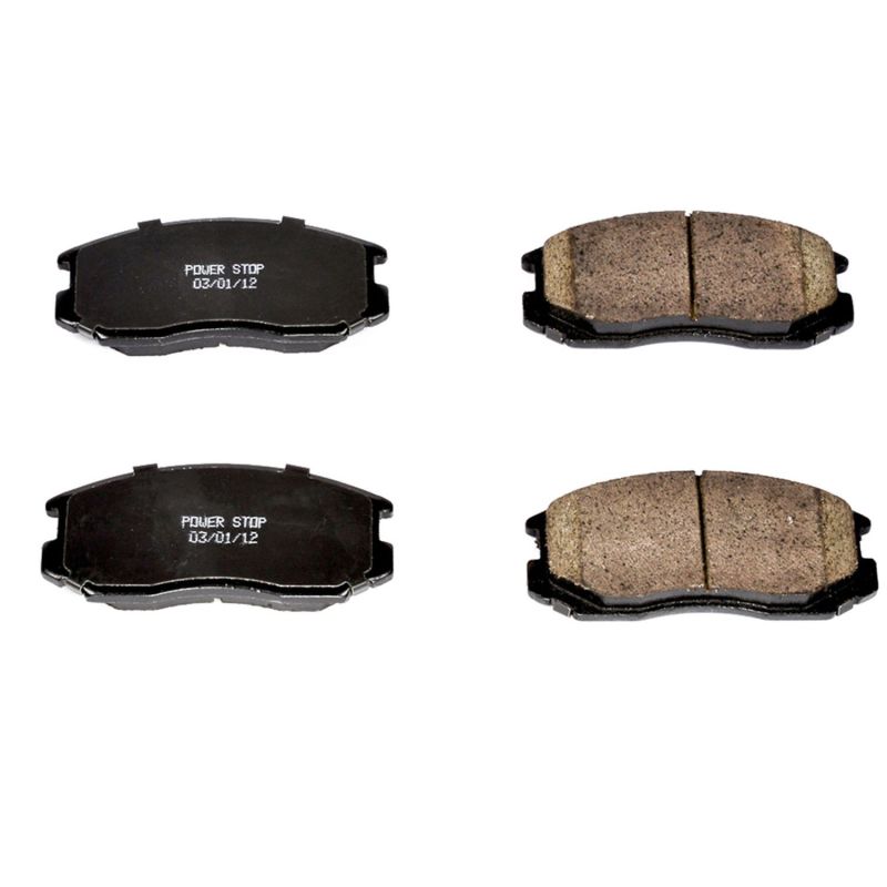 Plaquettes de frein avant Power Stop 91-96 Eagle Summit Z16 Evolution en céramique