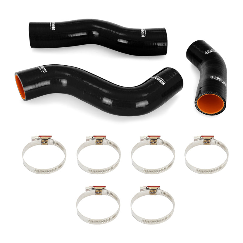 Kit de durites de radiateur en silicone Mishimoto 92-97 Land Cruiser 4.5L I6 - Noir