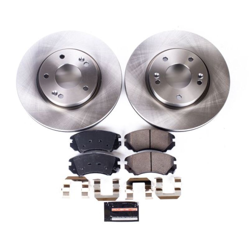 Kit de freins avant Power Stop Autospecialty pour Hyundai Sonata 06-10