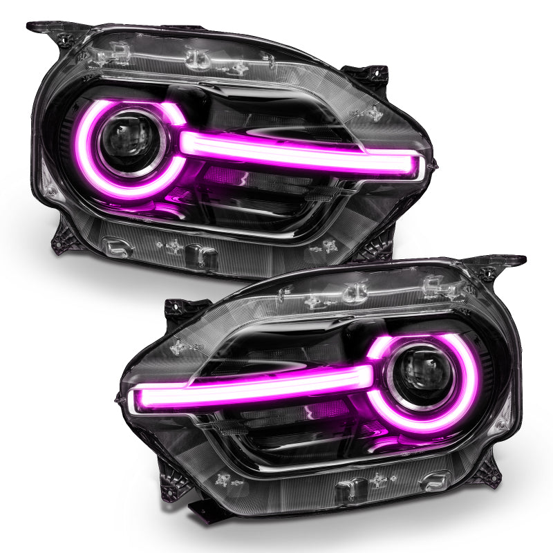 Oracle 2021 Ford Bronco Sport RGB+W Headlight DRL + Halo - ColorSHIFT w/ 2.0 Cntrl
