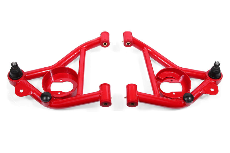 BMR 78-87 G-Body Non-Adj. Lower A-Arms (Polyurethane) - Red BMR Suspension