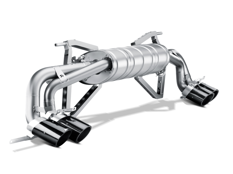 Ligne Slip-On Akrapovic 09-14 Lamborghini Gallardo LP 550-2 Coupé (Titane) (Embouts requis)