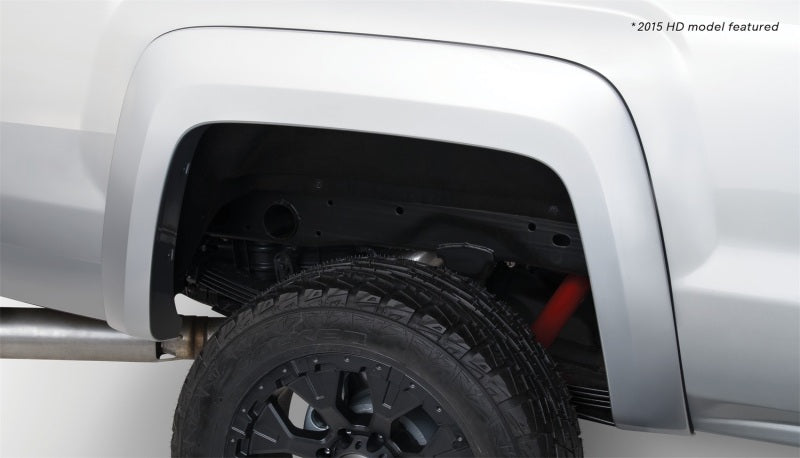 Élargisseurs de garde-boue Bushwacker 14-18 GMC Sierra 1500, 2 pièces, 69,3/78,8/97,8 po, lit - Noir