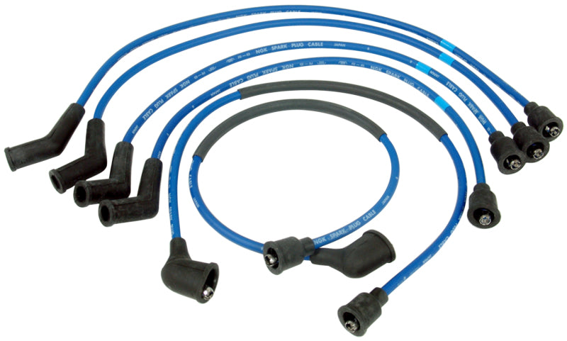 Jeu de câbles de bougies d'allumage NGK Mazda R100 1972-1970