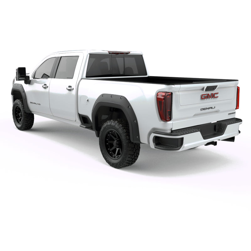 Élargisseurs d'ailes noirs à boulonner EGR 2020 GMC Sierra HD - Ensemble