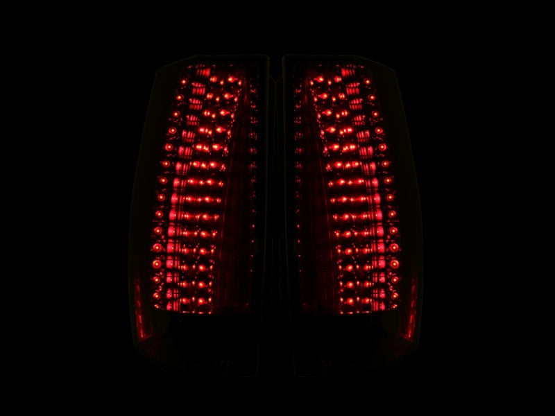 Feux arrière à LED ANZO 2007-2011 Cadillac Escalade Chrome