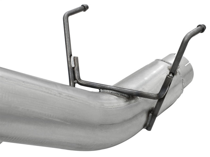 aFe Atlas 5 pouces DPF-Back Aluminized Steel Exh Dodge RAM Diesel 13-14 L6-6.7L Mega Cab avec embout noir
