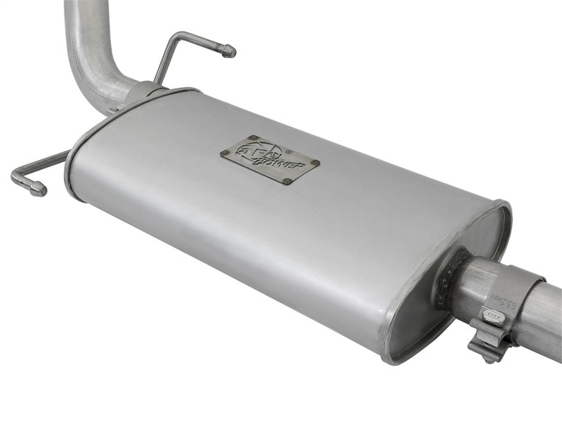 Échappement Cat-Back en acier aluminisé aFe Scorpion 2-1/2 po avec embouts noirs 07-17 Toyota FJ Cruiser V6 4.0L